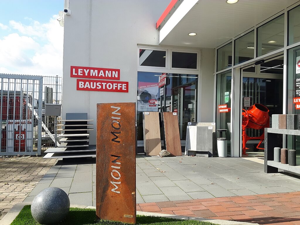 Leymann Baustoffe Bruchhausen-Vilsen Eingang