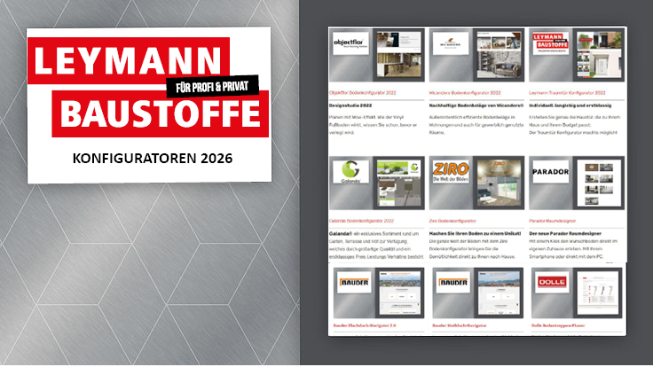 Leymann Baustoffe Konfiguratoren 2026 Titelbild