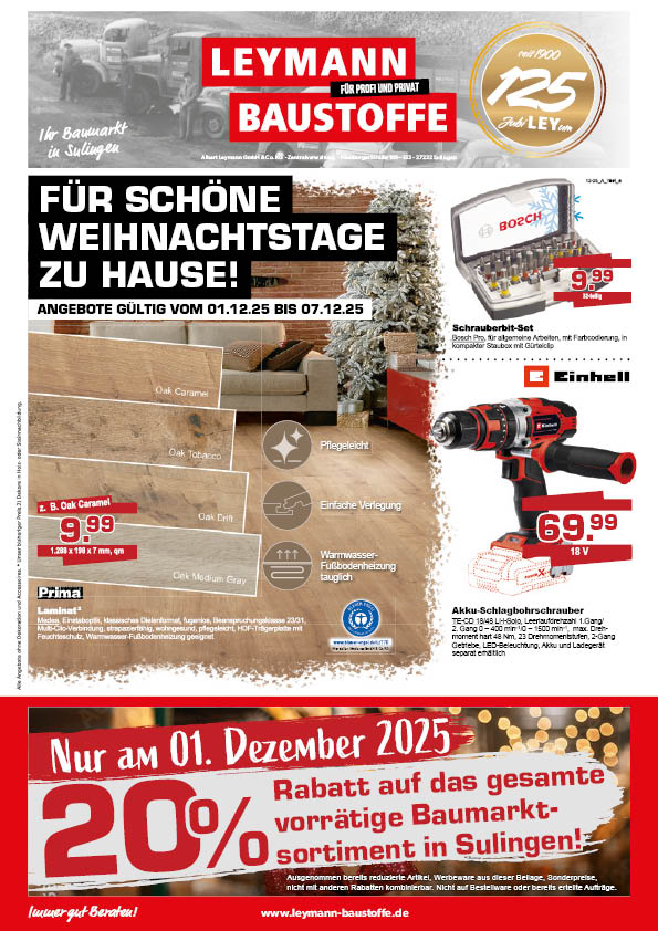 Titelbild Prospekt Sulingen